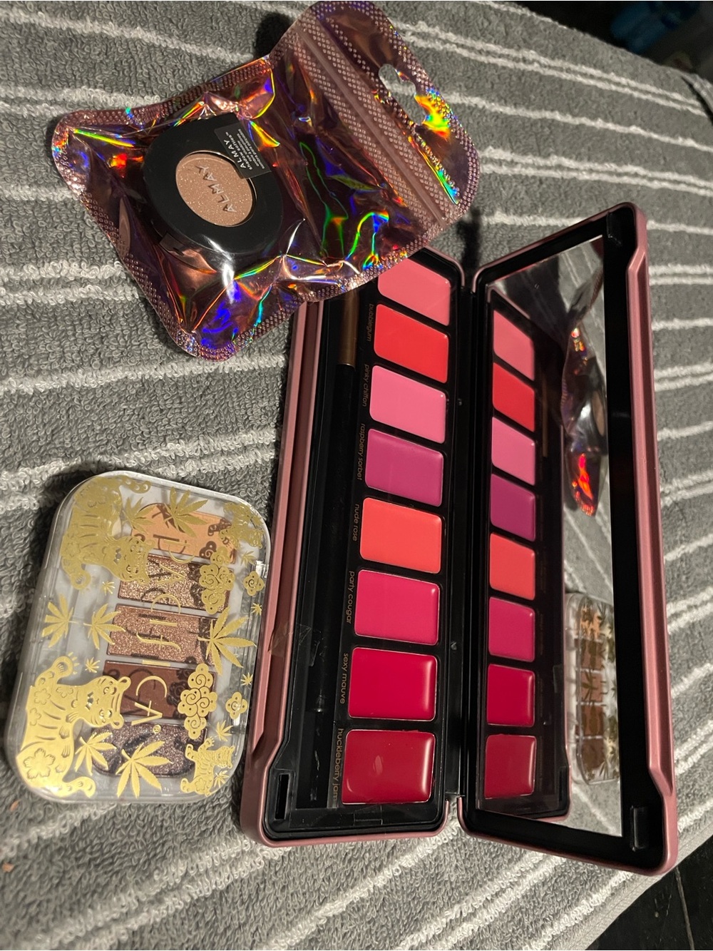 Profusion Cosmetics Lip Palette — Vibrant Pink & Red Collection